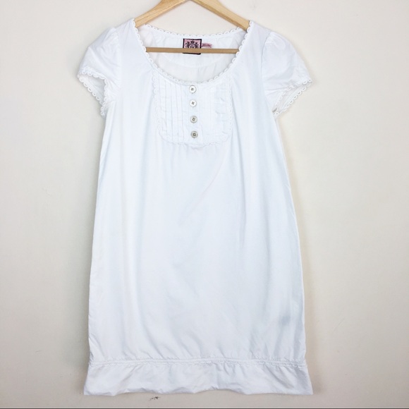 Juicy Couture Dresses & Skirts - 🍑 Juicy Couture White Baby Doll Dress